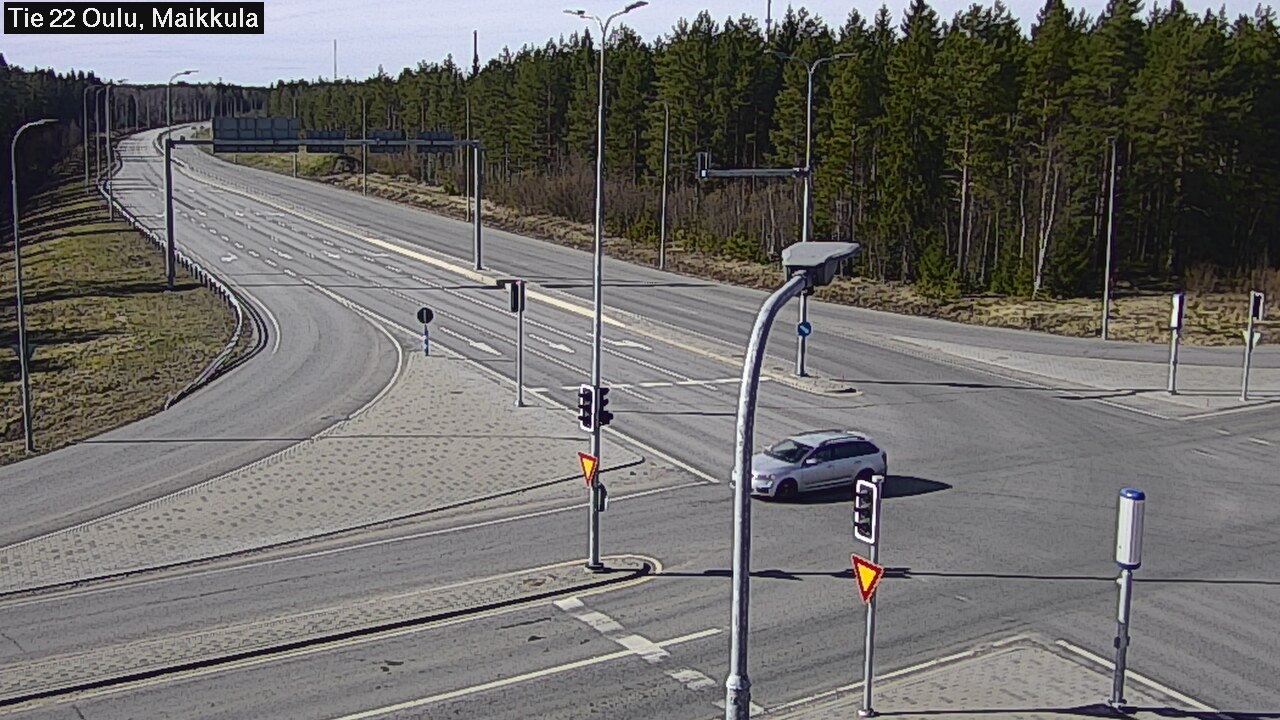 Kelikamerat Kuva Tie 22 Oulu Maikkula, Oulu, Pohjois-Pohjanmaa