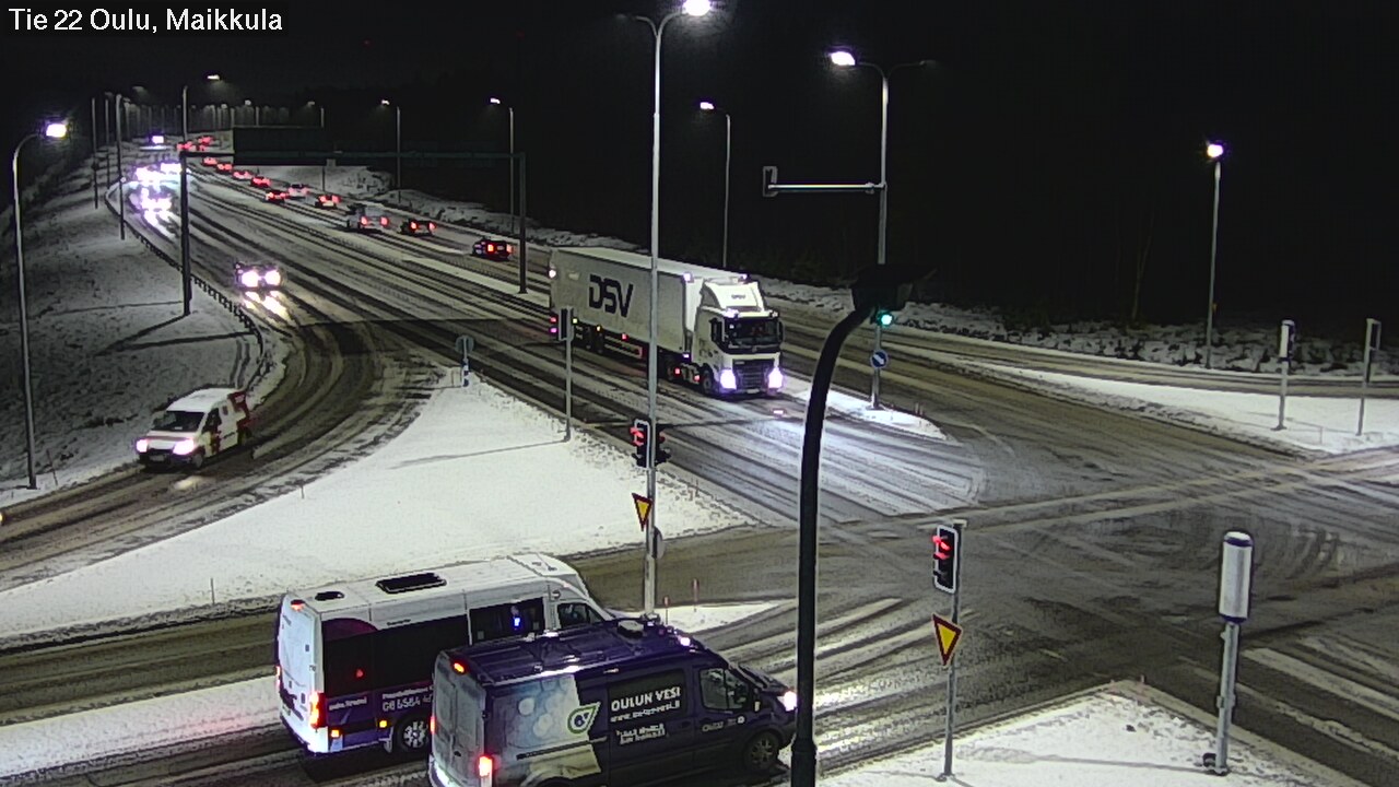 Weather Camera Image Road 22 Oulu Maikkula, Oulu, Pohjois-Pohjanmaa
