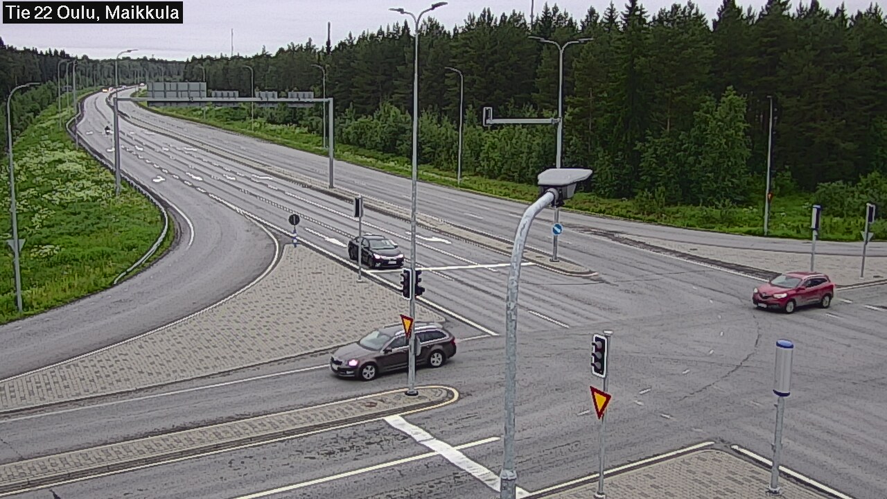 Kelikamerat Kuva Tie 22 Oulu Maikkula, Oulu, Pohjois-Pohjanmaa