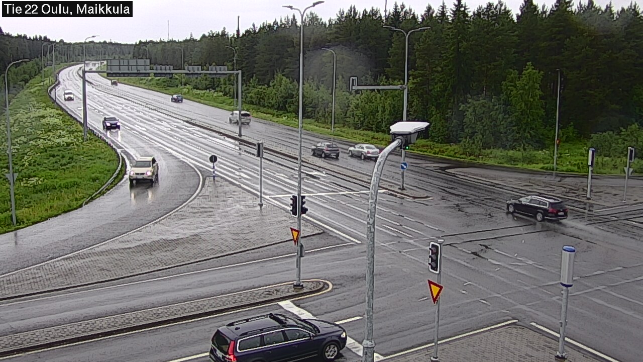 Weather Camera Image Road 22 Oulu Maikkula, Oulu, Pohjois-Pohjanmaa