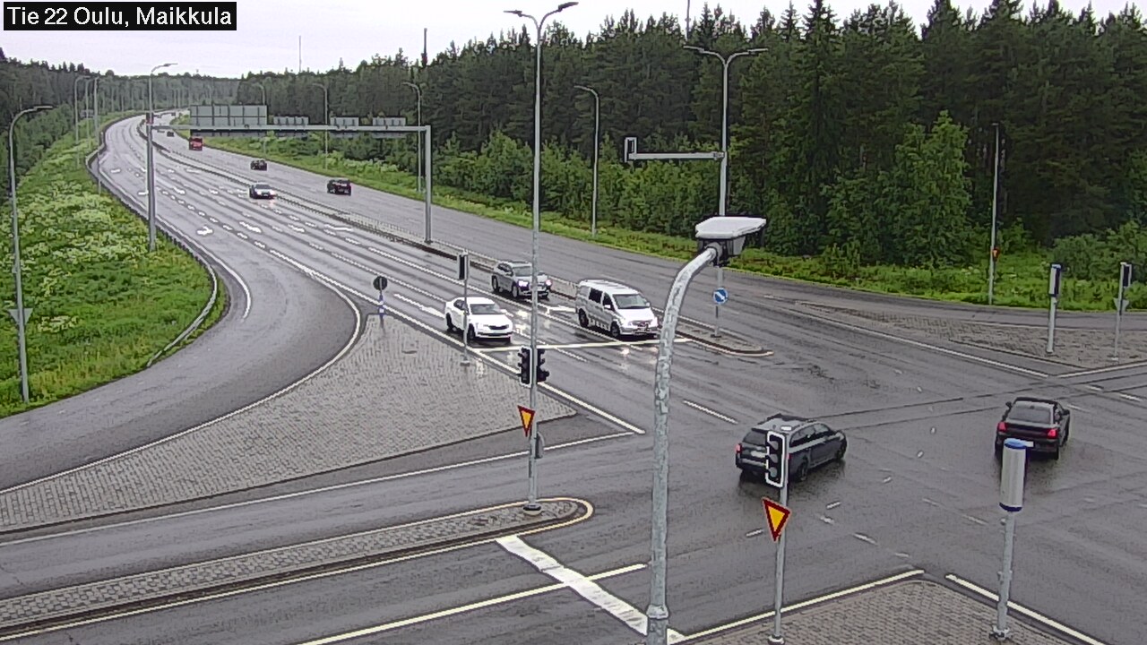 Weather Camera Image Road 22 Oulu Maikkula, Oulu, Pohjois-Pohjanmaa