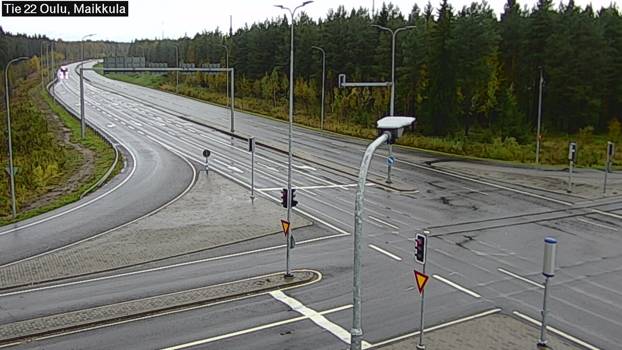 Weather Camera Image Road 22 Oulu Maikkula, Oulu, Pohjois-Pohjanmaa