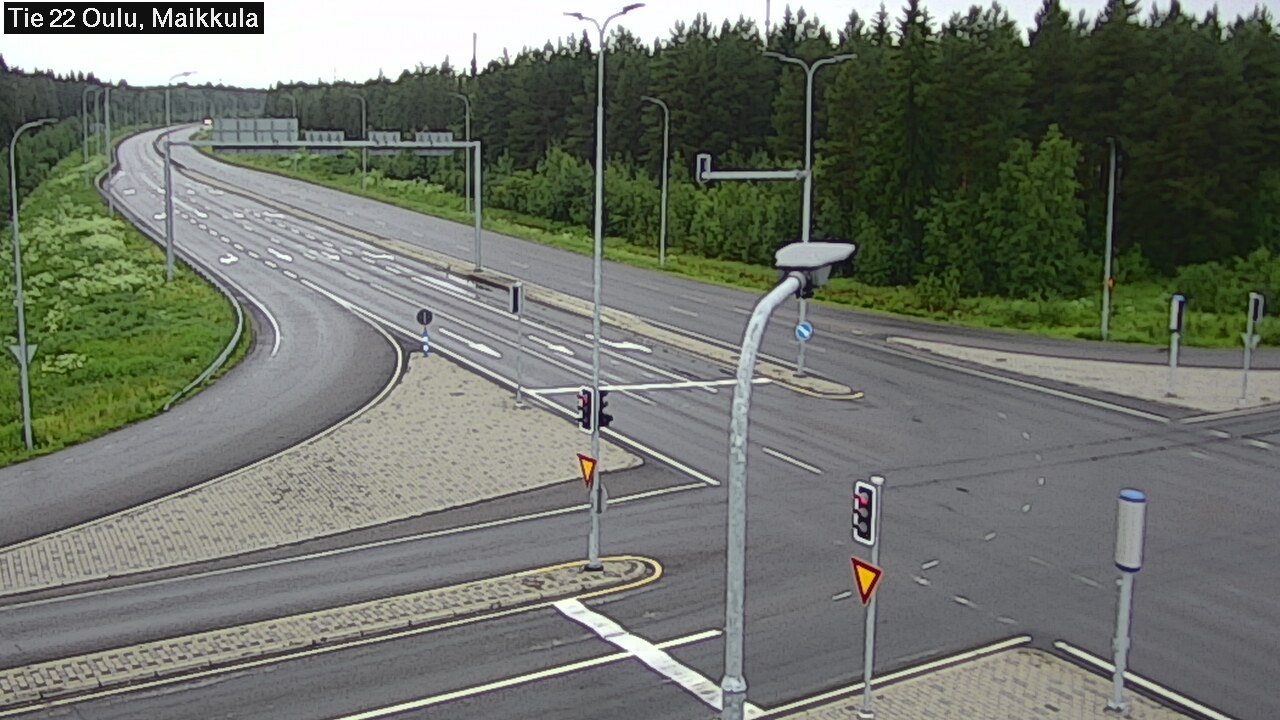 Kelikamerat Kuva Tie 22 Oulu Maikkula, Oulu, Pohjois-Pohjanmaa