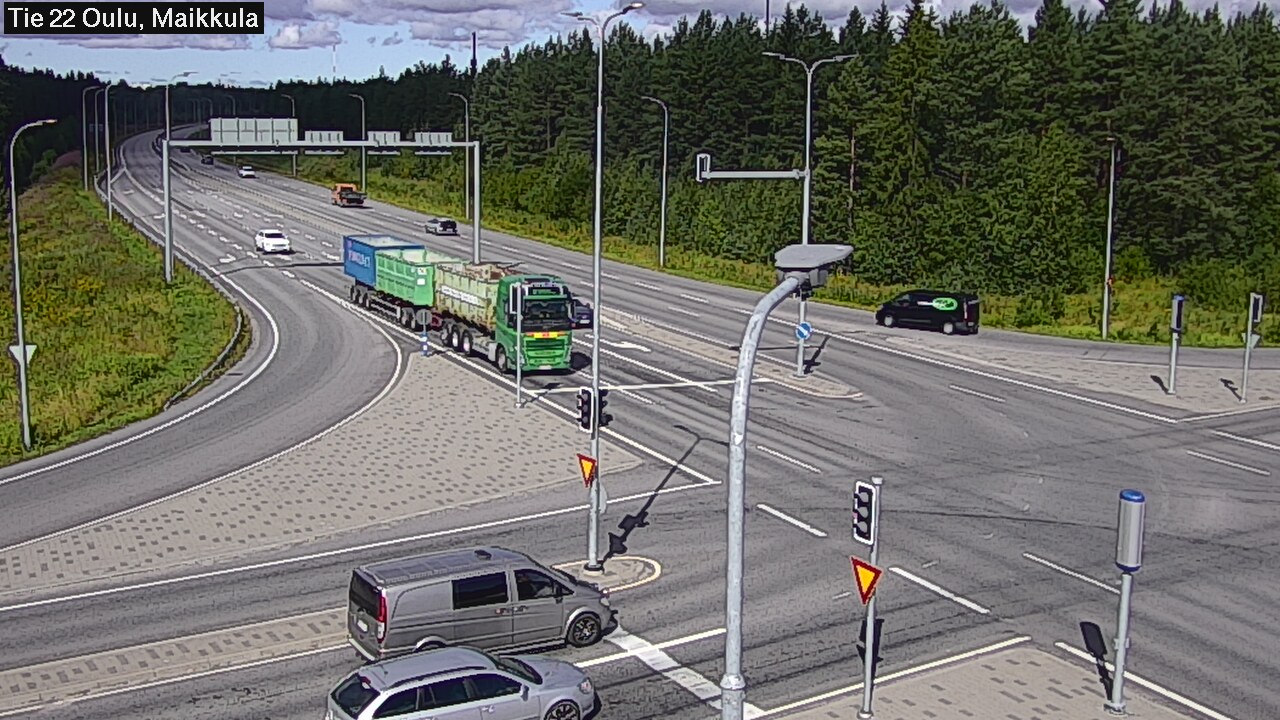 Kelikamerat Kuva Tie 22 Oulu Maikkula, Oulu, Pohjois-Pohjanmaa