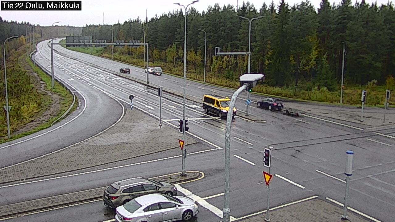 Weather Camera Image Road 22 Oulu Maikkula, Oulu, Pohjois-Pohjanmaa