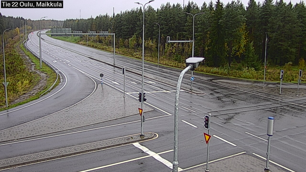 Weather Camera Image Road 22 Oulu Maikkula, Oulu, Pohjois-Pohjanmaa