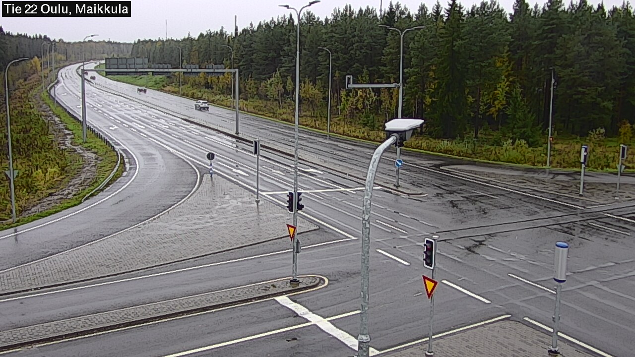 Weather Camera Image Road 22 Oulu Maikkula, Oulu, Pohjois-Pohjanmaa