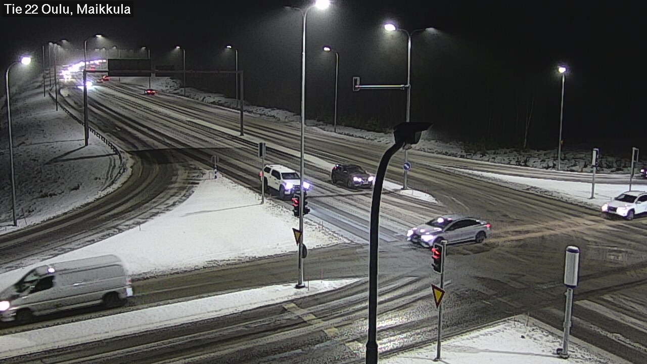 Weather Camera Image Road 22 Oulu Maikkula, Oulu, Pohjois-Pohjanmaa