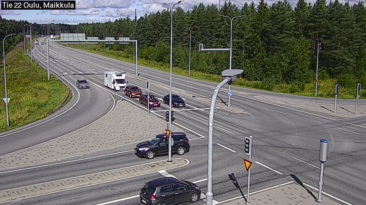 Kelikamerat Kuva Tie 22 Oulu Maikkula, Oulu, Pohjois-Pohjanmaa