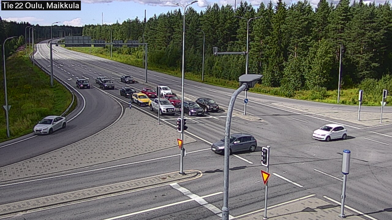 Kelikamerat Kuva Tie 22 Oulu Maikkula, Oulu, Pohjois-Pohjanmaa