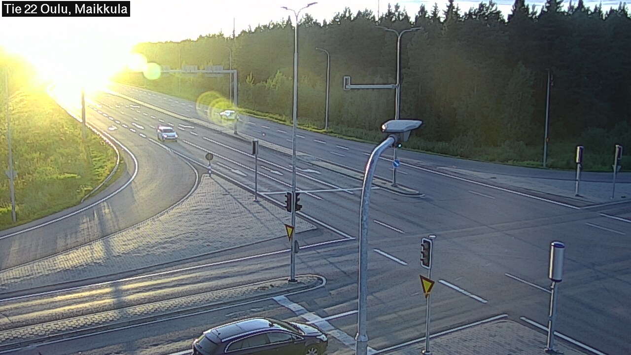 Kelikamerat Kuva Tie 22 Oulu Maikkula, Oulu, Pohjois-Pohjanmaa