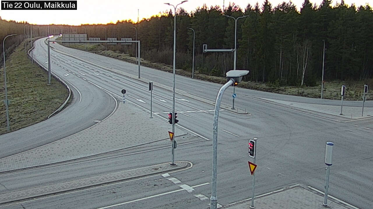 Kelikamerat Kuva Tie 22 Oulu Maikkula, Oulu, Pohjois-Pohjanmaa