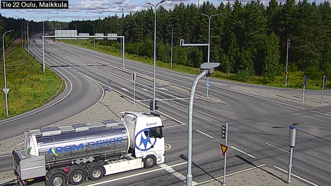 Kelikamerat Kuva Tie 22 Oulu Maikkula, Oulu, Pohjois-Pohjanmaa