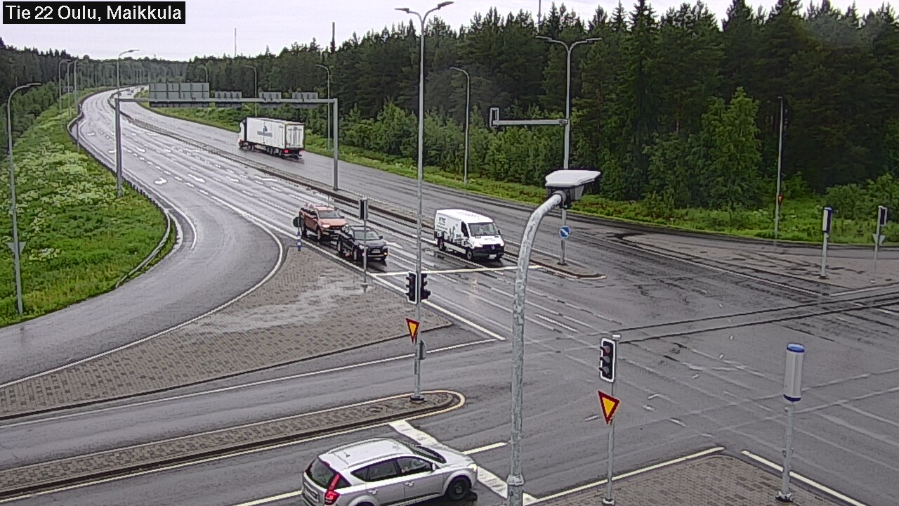 Weather Camera Image Road 22 Oulu Maikkula, Oulu, Pohjois-Pohjanmaa