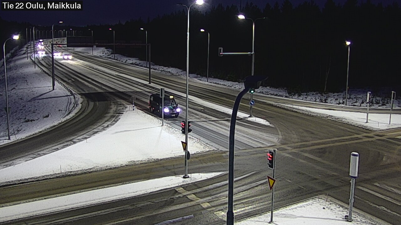 Weather Camera Image Road 22 Oulu Maikkula, Oulu, Pohjois-Pohjanmaa