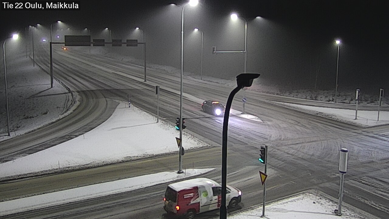 Weather Camera Image Road 22 Oulu Maikkula, Oulu, Pohjois-Pohjanmaa