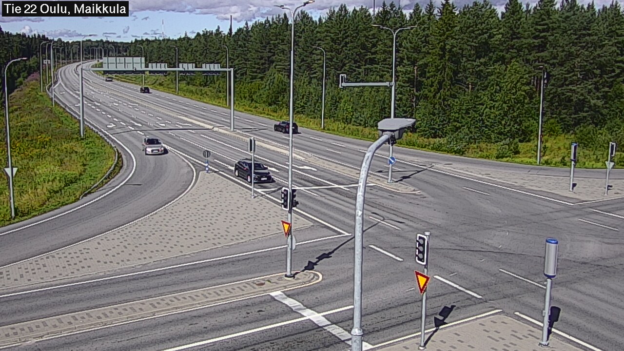 Kelikamerat Kuva Tie 22 Oulu Maikkula, Oulu, Pohjois-Pohjanmaa