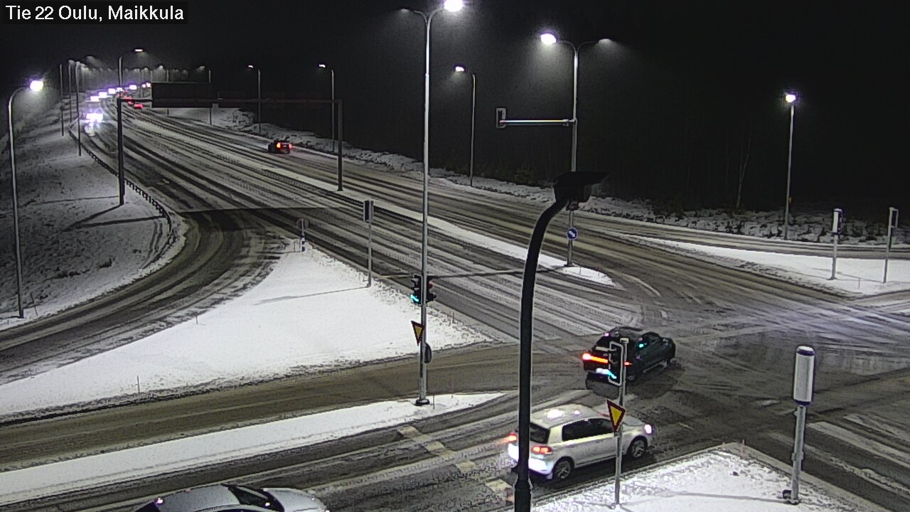 Weather Camera Image Road 22 Oulu Maikkula, Oulu, Pohjois-Pohjanmaa