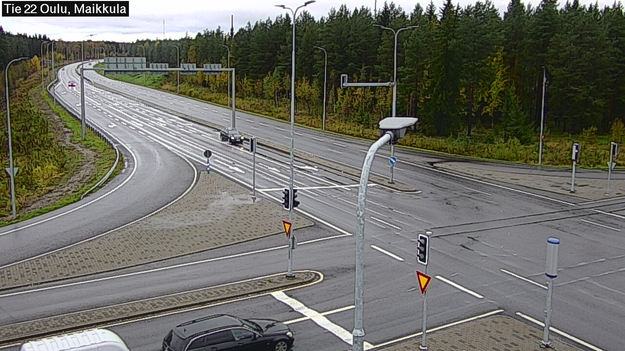 Weather Camera Image Road 22 Oulu Maikkula, Oulu, Pohjois-Pohjanmaa
