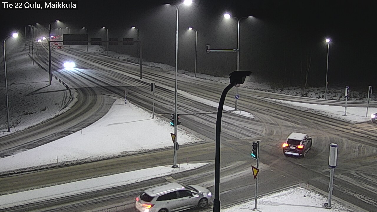 Weather Camera Image Road 22 Oulu Maikkula, Oulu, Pohjois-Pohjanmaa