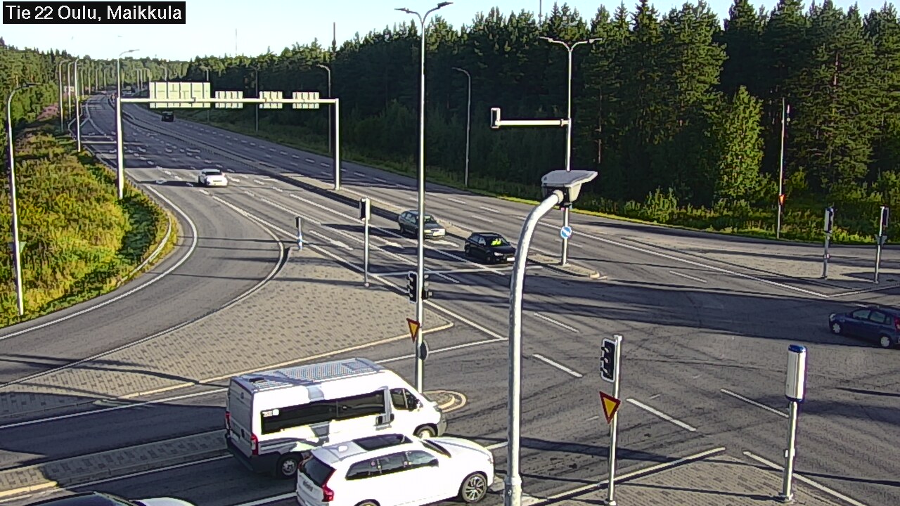 Weather Camera Image Road 22 Oulu Maikkula, Oulu, Pohjois-Pohjanmaa