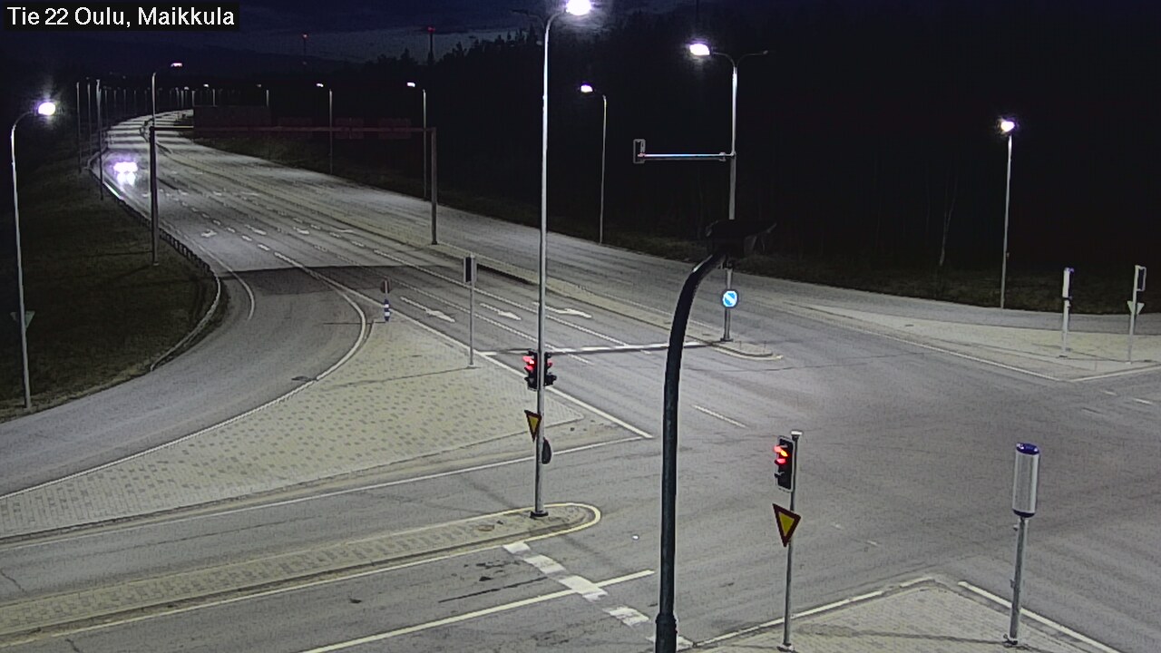 Weather Camera Image Road 22 Oulu Maikkula, Oulu, Pohjois-Pohjanmaa