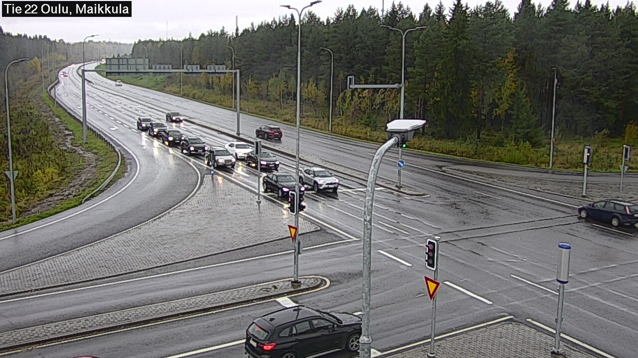 Weather Camera Image Road 22 Oulu Maikkula, Oulu, Pohjois-Pohjanmaa