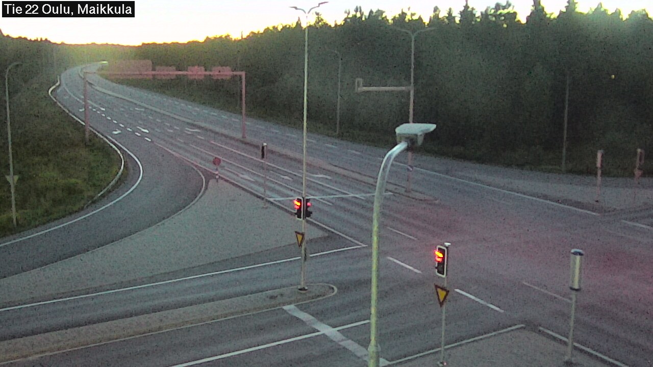 Kelikamerat Kuva Tie 22 Oulu Maikkula, Oulu, Pohjois-Pohjanmaa