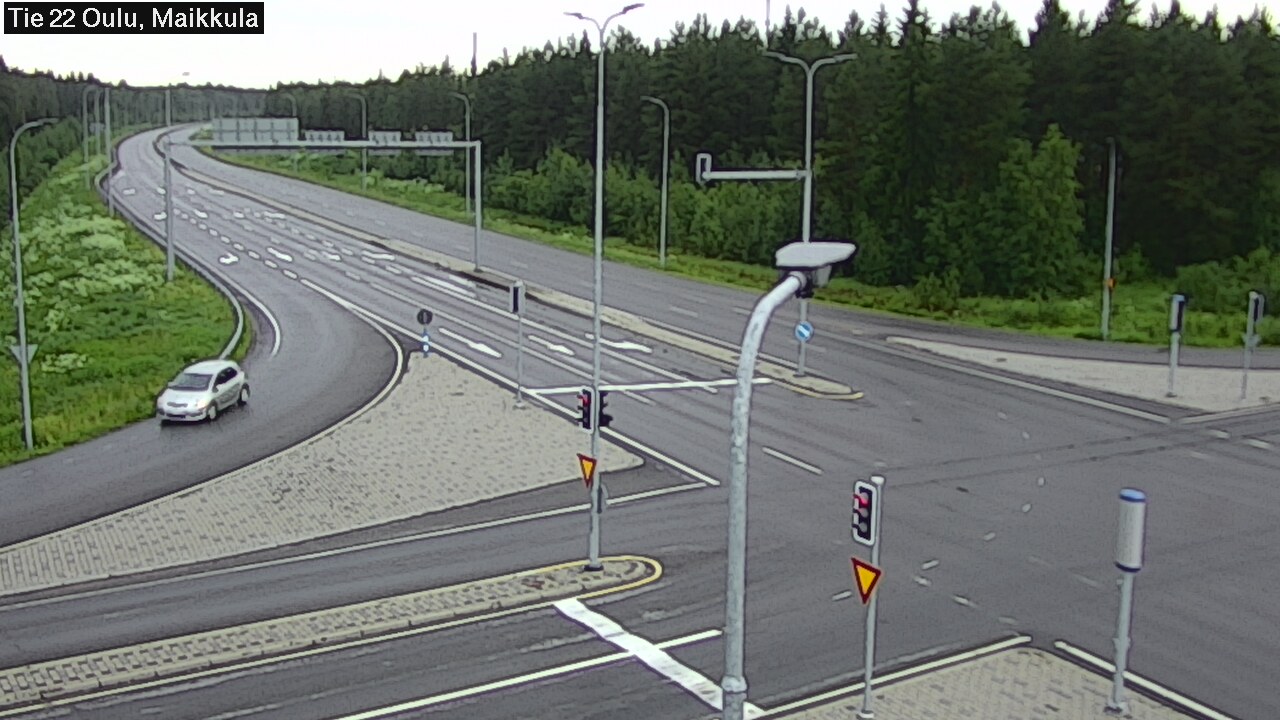 Kelikamerat Kuva Tie 22 Oulu Maikkula, Oulu, Pohjois-Pohjanmaa