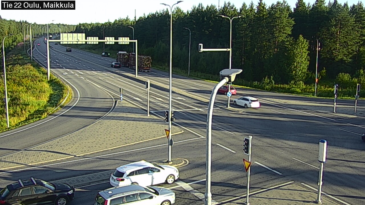 Weather Camera Image Road 22 Oulu Maikkula, Oulu, Pohjois-Pohjanmaa
