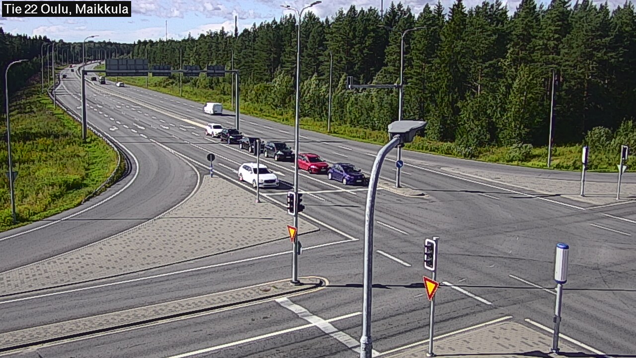 Kelikamerat Kuva Tie 22 Oulu Maikkula, Oulu, Pohjois-Pohjanmaa