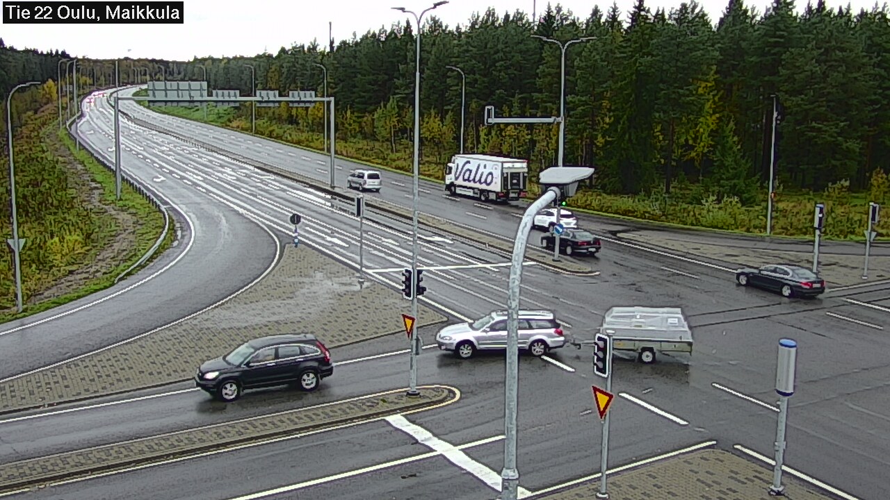 Weather Camera Image Road 22 Oulu Maikkula, Oulu, Pohjois-Pohjanmaa