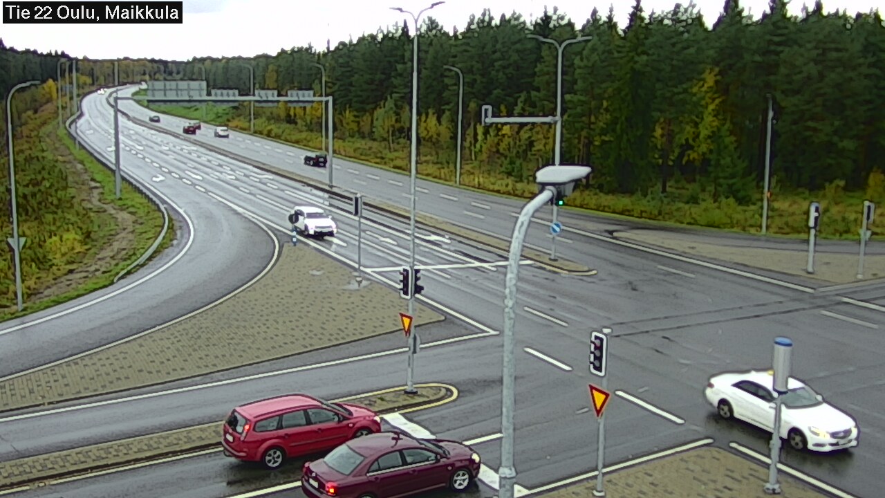 Weather Camera Image Road 22 Oulu Maikkula, Oulu, Pohjois-Pohjanmaa
