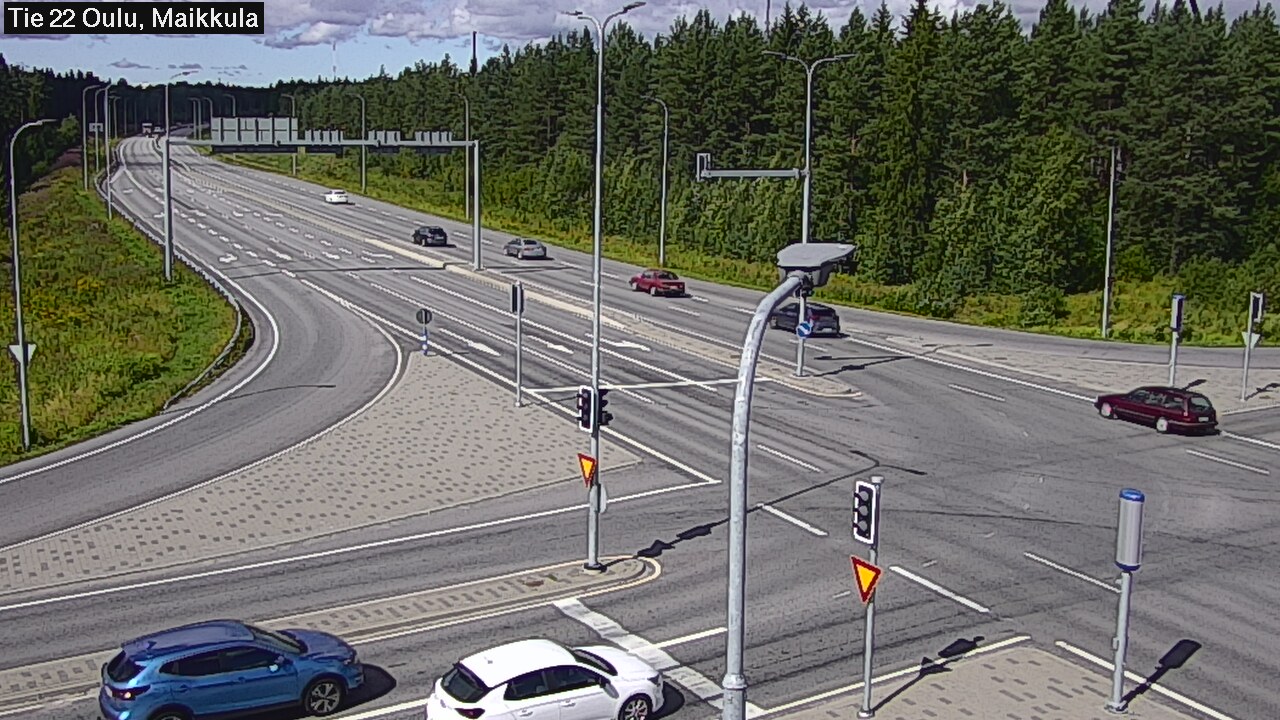 Kelikamerat Kuva Tie 22 Oulu Maikkula, Oulu, Pohjois-Pohjanmaa