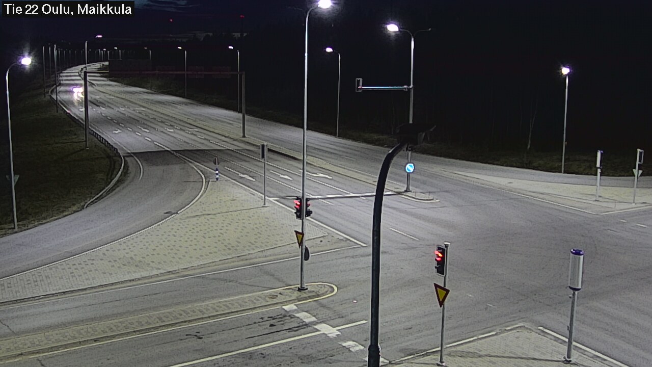 Weather Camera Image Road 22 Oulu Maikkula, Oulu, Pohjois-Pohjanmaa