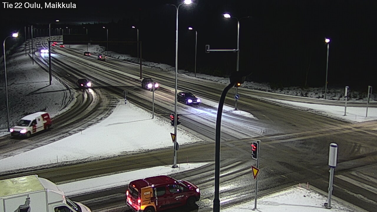 Weather Camera Image Road 22 Oulu Maikkula, Oulu, Pohjois-Pohjanmaa