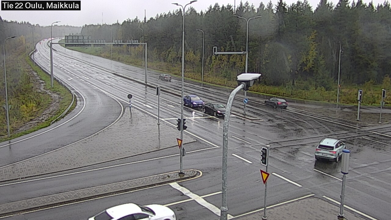 Weather Camera Image Road 22 Oulu Maikkula, Oulu, Pohjois-Pohjanmaa