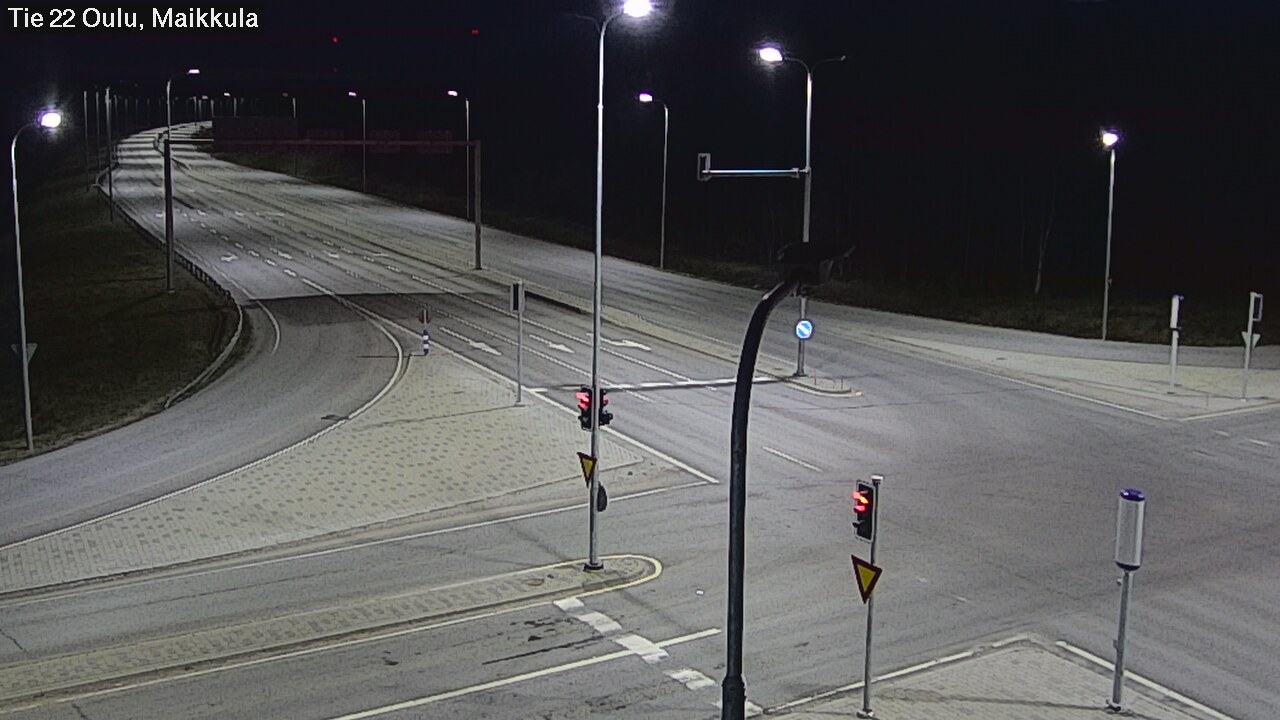 Weather Camera Image Road 22 Oulu Maikkula, Oulu, Pohjois-Pohjanmaa