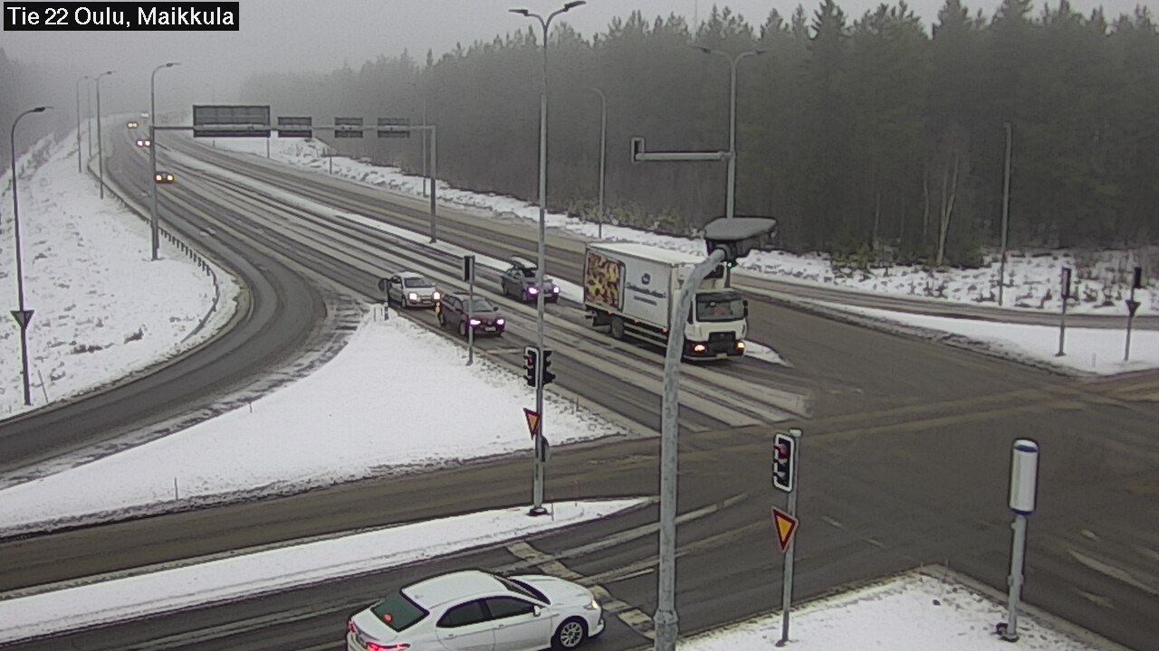 Weather Camera Image Road 22 Oulu Maikkula, Oulu, Pohjois-Pohjanmaa
