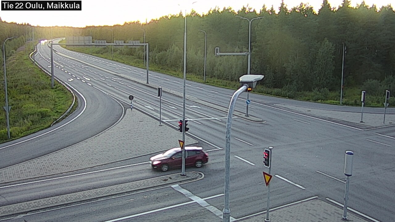 Kelikamerat Kuva Tie 22 Oulu Maikkula, Oulu, Pohjois-Pohjanmaa