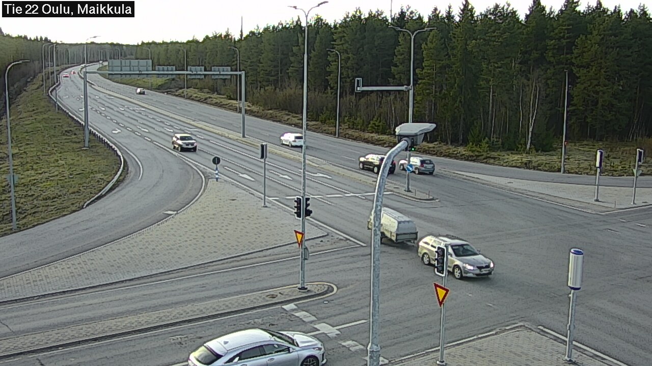 Kelikamerat Kuva Tie 22 Oulu Maikkula, Oulu, Pohjois-Pohjanmaa
