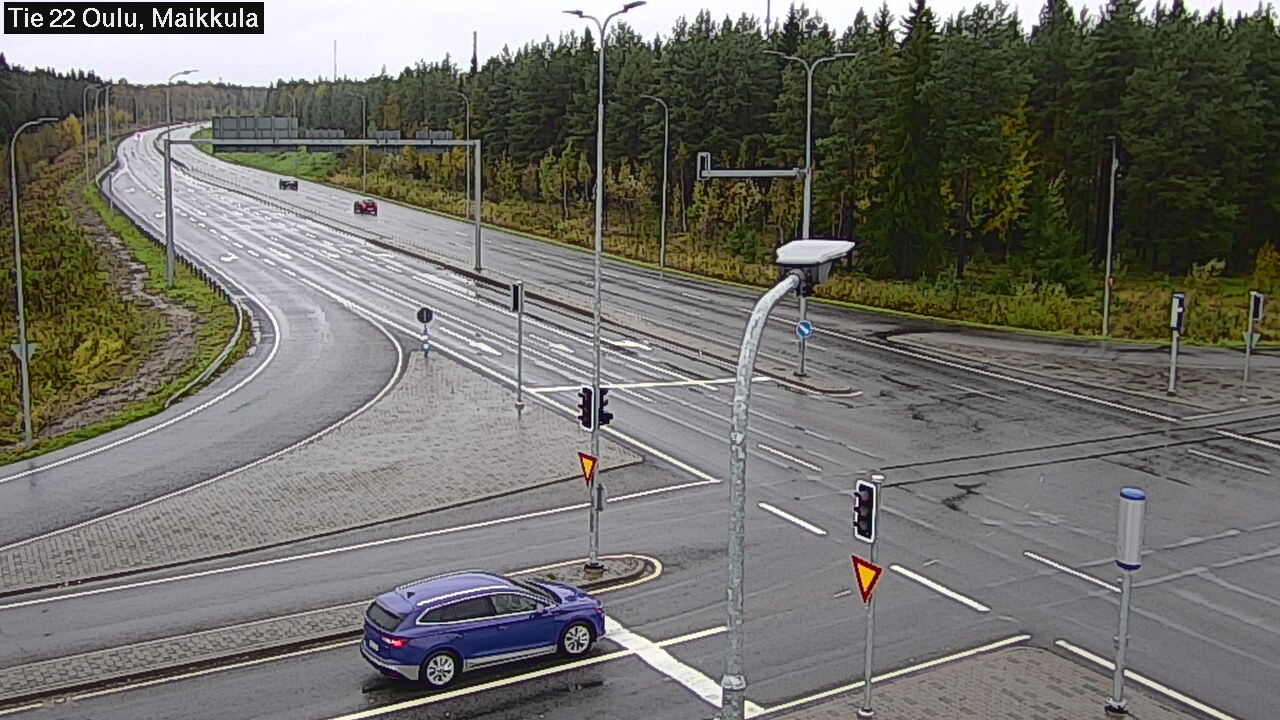 Weather Camera Image Road 22 Oulu Maikkula, Oulu, Pohjois-Pohjanmaa