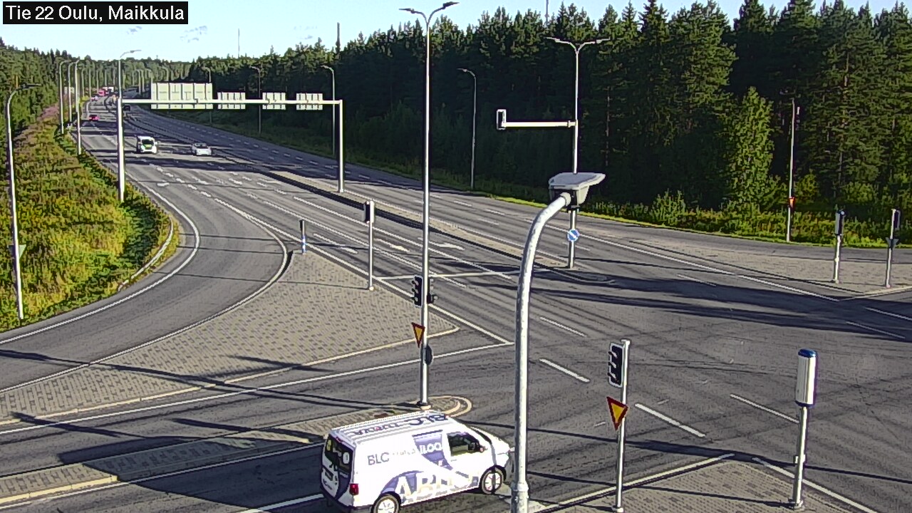 Weather Camera Image Road 22 Oulu Maikkula, Oulu, Pohjois-Pohjanmaa