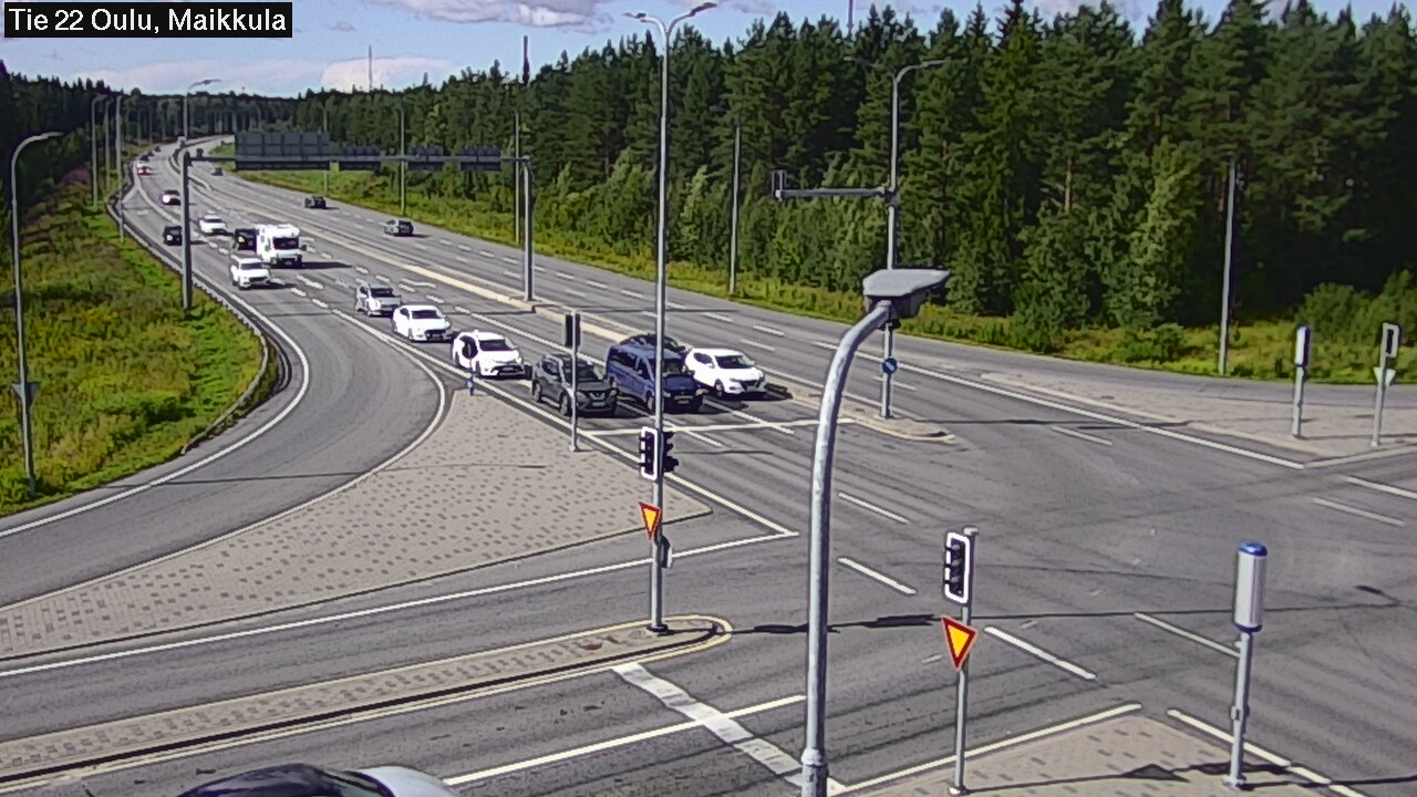 Kelikamerat Kuva Tie 22 Oulu Maikkula, Oulu, Pohjois-Pohjanmaa
