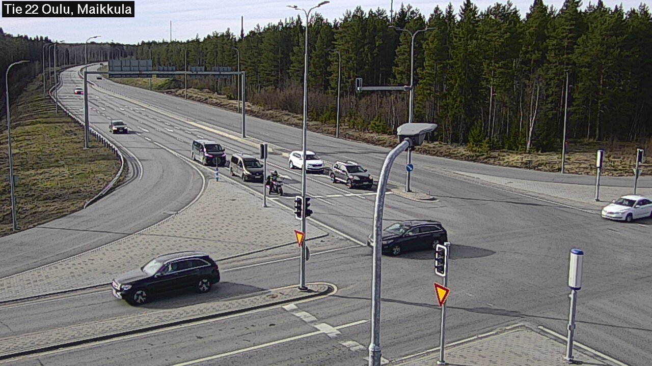 Kelikamerat Kuva Tie 22 Oulu Maikkula, Oulu, Pohjois-Pohjanmaa
