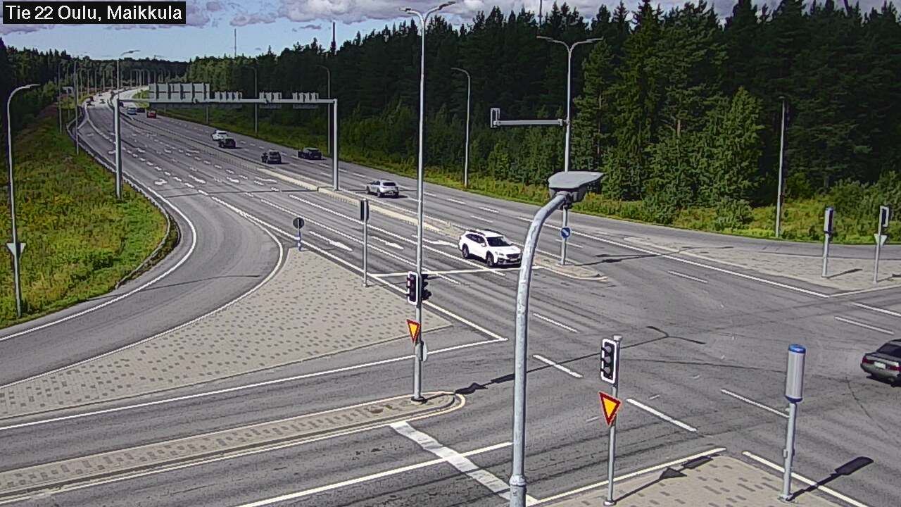 Kelikamerat Kuva Tie 22 Oulu Maikkula, Oulu, Pohjois-Pohjanmaa