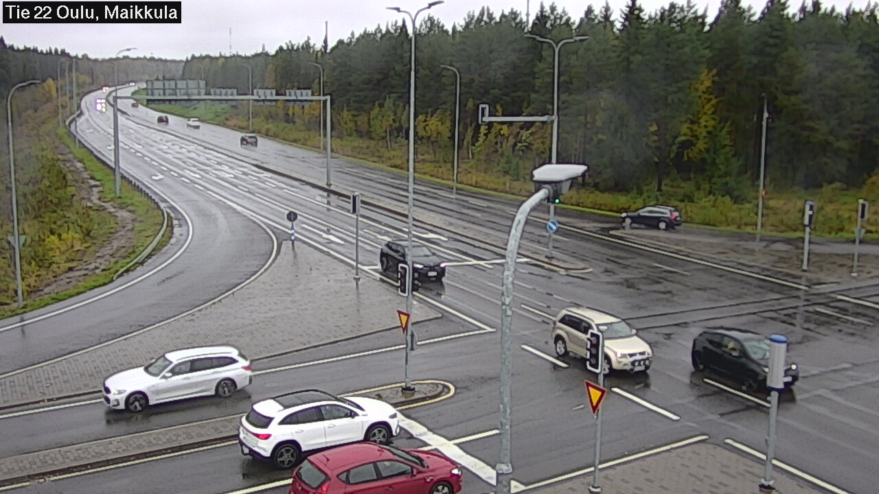 Weather Camera Image Road 22 Oulu Maikkula, Oulu, Pohjois-Pohjanmaa