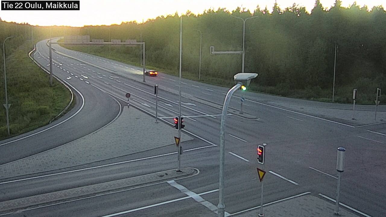 Kelikamerat Kuva Tie 22 Oulu Maikkula, Oulu, Pohjois-Pohjanmaa