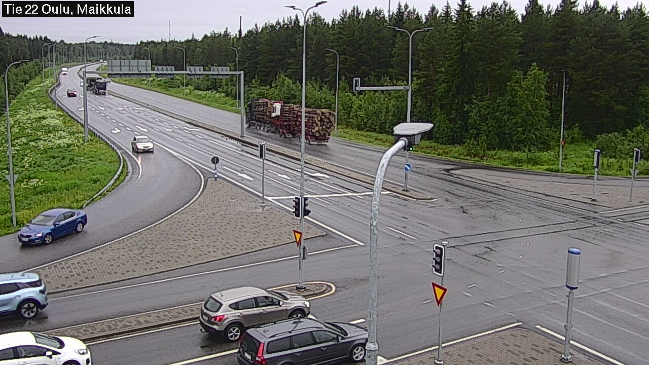 Weather Camera Image Road 22 Oulu Maikkula, Oulu, Pohjois-Pohjanmaa