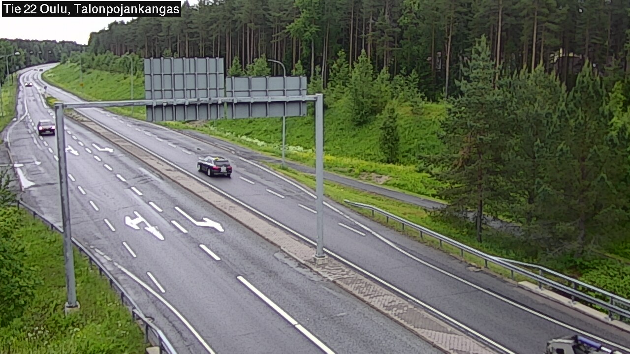 Weather Camera Image Väg 22 Oulu Heikkilänkangas, Oulu, Pohjois-Pohjanmaa